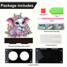 Load image into Gallery viewer, Flower Fairy Diamond Painting Candle Holder Ornaments Aromatherapy Candle Holder