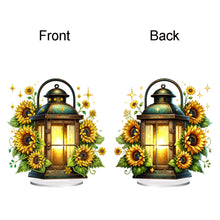 Load image into Gallery viewer, Acrylic Special Shape Flower Night Light 5D DIY Diamond Art Tabletop Decorations