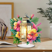 Load image into Gallery viewer, Acrylic Special Shape Flower Night Light 5D DIY Diamond Art Tabletop Decorations