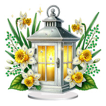 Load image into Gallery viewer, Acrylic Special Shape Flower Night Light 5D DIY Diamond Art Tabletop Decorations