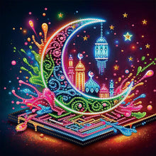 Load image into Gallery viewer, Diamond Painting - Partial Special Shaped - Fluorescence magic book (30*30CM)