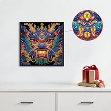 Load image into Gallery viewer, Diamond Painting - Partial Special Shaped - Fluorescence dragon (30*30CM)