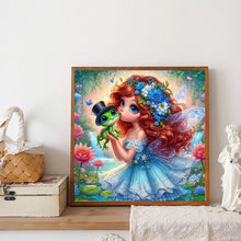 Load image into Gallery viewer, Diamond Painting - Full Round - Frog curly elf girl (30*30CM)