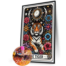 Load image into Gallery viewer, Diamond Painting - Full Round - Card tiger (40*60CM)