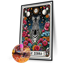 Load image into Gallery viewer, Diamond Painting - Full Round - Card zebra (40*60CM)