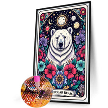 Load image into Gallery viewer, Diamond Painting - Full Round - Card polar bear (40*60CM)