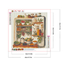 Load image into Gallery viewer, Diamond Painting - Full Round - Warm cabinet (40*40CM)