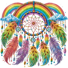 Load image into Gallery viewer, Diamond Painting - Partial Special Shaped - Dream Catcher (30*30CM)