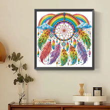 Load image into Gallery viewer, Diamond Painting - Partial Special Shaped - Dream Catcher (30*30CM)