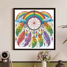 Load image into Gallery viewer, Diamond Painting - Partial Special Shaped - Dream Catcher (30*30CM)