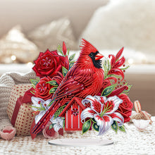 Load image into Gallery viewer, Acrylic Special Shape Owls Diamond Painting Desktop Decors for Home Office Decor