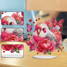 Load image into Gallery viewer, Acrylic Special Shape Owls Diamond Painting Desktop Decors for Home Office Decor