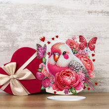 Load image into Gallery viewer, Acrylic Special Shape Owls Diamond Painting Desktop Decors for Home Office Decor