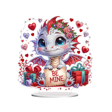 Load image into Gallery viewer, Acrylic Special Shape Owls Diamond Painting Desktop Decors for Home Office Decor