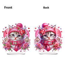 Load image into Gallery viewer, Acrylic Special Shape Owls Diamond Painting Desktop Decors for Home Office Decor