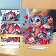 Load image into Gallery viewer, Acrylic Special Shape Owls Diamond Painting Desktop Decors for Home Office Decor