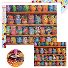Load image into Gallery viewer, Diamond Painting - Full Square - Colored vase (40*30CM)