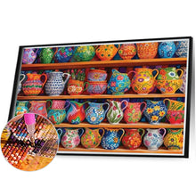 Load image into Gallery viewer, Diamond Painting - Full Square - Colored vase (40*30CM)