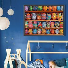 Load image into Gallery viewer, Diamond Painting - Full Square - Colored vase (40*30CM)