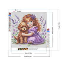 Load image into Gallery viewer, Diamond Painting - Full Round - Children and dogs (40*40CM)