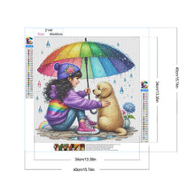 Load image into Gallery viewer, Diamond Painting - Full Round - Children and dogs (40*40CM)