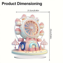 Load image into Gallery viewer, Acrylic Special Shape Easter Cross Desktop Diamond Art Kits Bedroom Table Decor