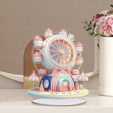 Load image into Gallery viewer, Acrylic Special Shape Easter Cross Desktop Diamond Art Kits Bedroom Table Decor