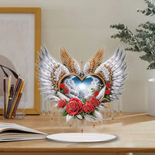 Load image into Gallery viewer, Acrylic Special Shape Easter Cross Desktop Diamond Art Kits Bedroom Table Decor