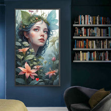 Load image into Gallery viewer, Diamond Painting - Full Square - Forest girl (40*75CM)