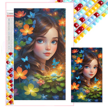 Load image into Gallery viewer, Diamond Painting - Full Square - Forest girl (40*75CM)