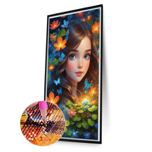 Load image into Gallery viewer, Diamond Painting - Full Square - Forest girl (40*75CM)