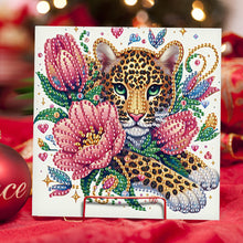 Load image into Gallery viewer, 6Pcs Christmas Squirrel DIY Diamond Painting Card Diamond Painting Greeting Card