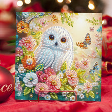 Load image into Gallery viewer, 6Pcs Christmas Squirrel DIY Diamond Painting Card Diamond Painting Greeting Card