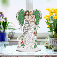 Load image into Gallery viewer, Angel Desktop Diamond Art Kits Rhinestones Desktop Ornaments Bedroom Table Decor