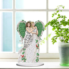 Load image into Gallery viewer, Angel Desktop Diamond Art Kits Rhinestones Desktop Ornaments Bedroom Table Decor