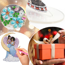 Load image into Gallery viewer, Angel Desktop Diamond Art Kits Rhinestones Desktop Ornaments Bedroom Table Decor