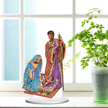 Load image into Gallery viewer, Angel Desktop Diamond Art Kits Rhinestones Desktop Ornaments Bedroom Table Decor