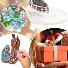 Load image into Gallery viewer, Angel Desktop Diamond Art Kits Rhinestones Desktop Ornaments Bedroom Table Decor