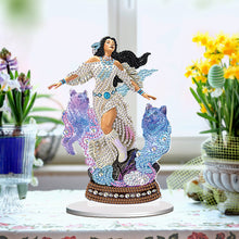 Load image into Gallery viewer, Angel Desktop Diamond Art Kits Rhinestones Desktop Ornaments Bedroom Table Decor