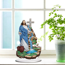 Load image into Gallery viewer, Angel Desktop Diamond Art Kits Rhinestones Desktop Ornaments Bedroom Table Decor