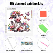 Load image into Gallery viewer, Diamond Painting - Partial Special Shaped - Cow (30*30CM)