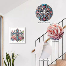 Load image into Gallery viewer, Diamond Painting - Partial Special Shaped - Cross (30*30CM)