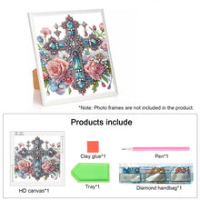 Load image into Gallery viewer, Diamond Painting - Partial Special Shaped - Cross (30*30CM)