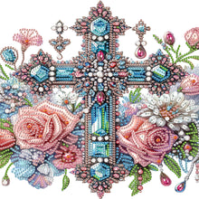 Load image into Gallery viewer, Diamond Painting - Partial Special Shaped - Cross (30*30CM)