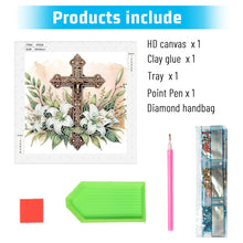 Load image into Gallery viewer, Diamond Painting - Partial Special Shaped - Cross (30*30CM)