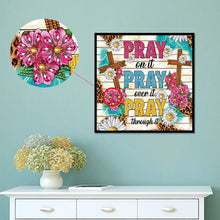 Load image into Gallery viewer, Diamond Painting - Partial Special Shaped - Cross (30*30CM)