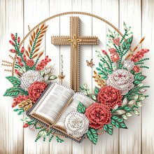 Load image into Gallery viewer, Diamond Painting - Partial Special Shaped - Cross (30*30CM)