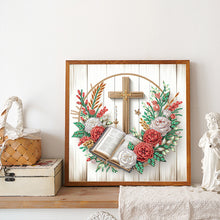 Load image into Gallery viewer, Diamond Painting - Partial Special Shaped - Cross (30*30CM)