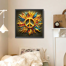 Load image into Gallery viewer, Diamond Painting - Full Round - Love And Peace (30*30CM)
