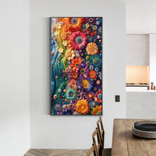Load image into Gallery viewer, Diamond Painting - Full Round - Blooming Flowers (40*70CM)